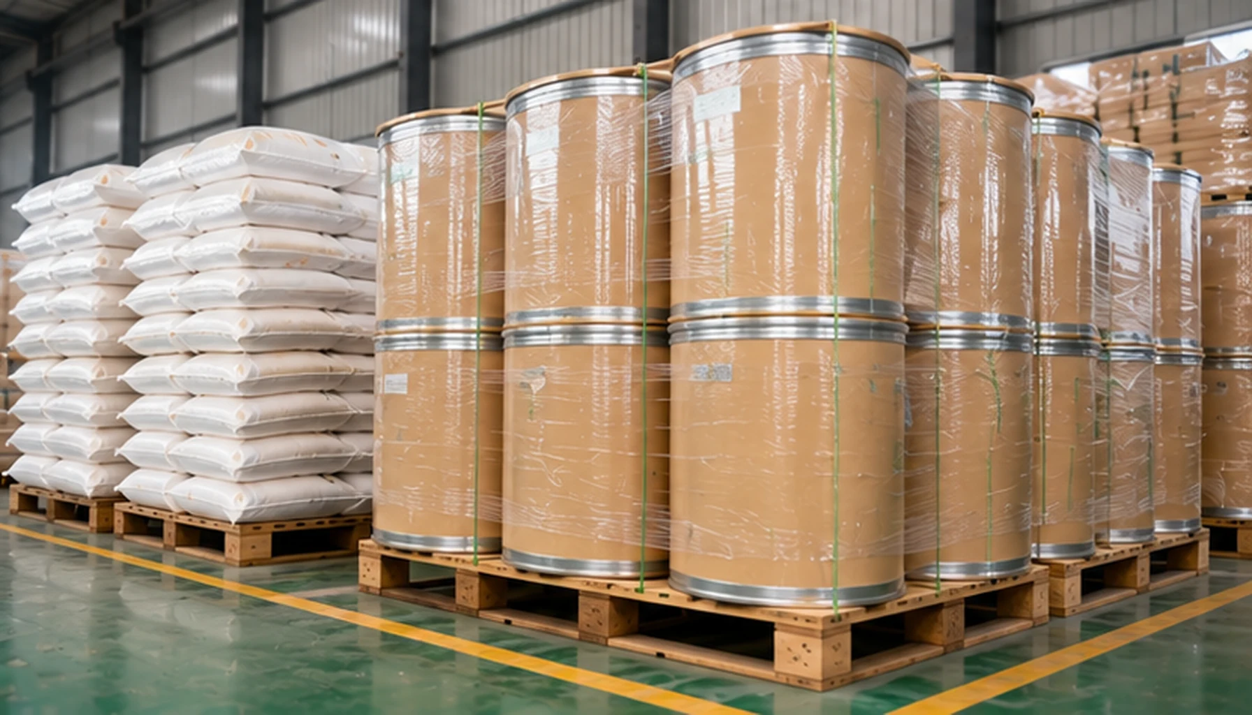 13X APG molecular sieve packaging warehouse with bags drums and palletized export supply