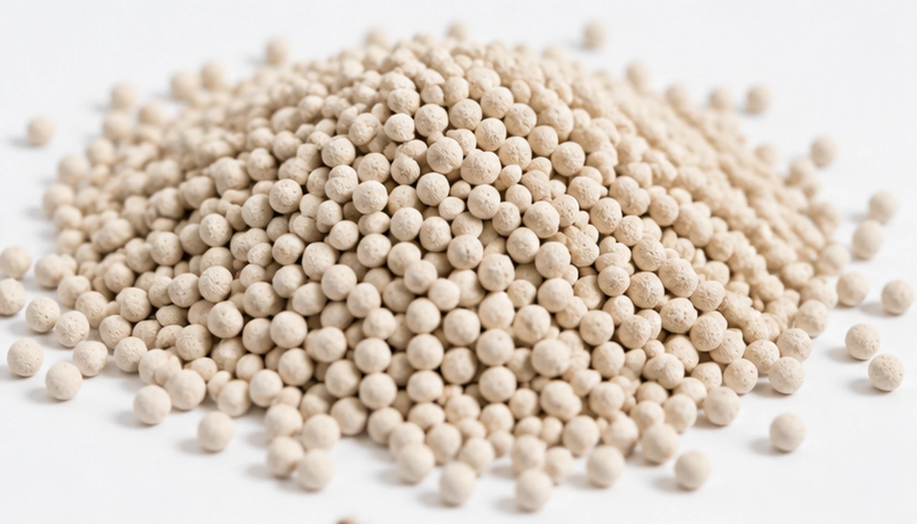 13X molecular sieve product particles for gas purification and CO2 removal