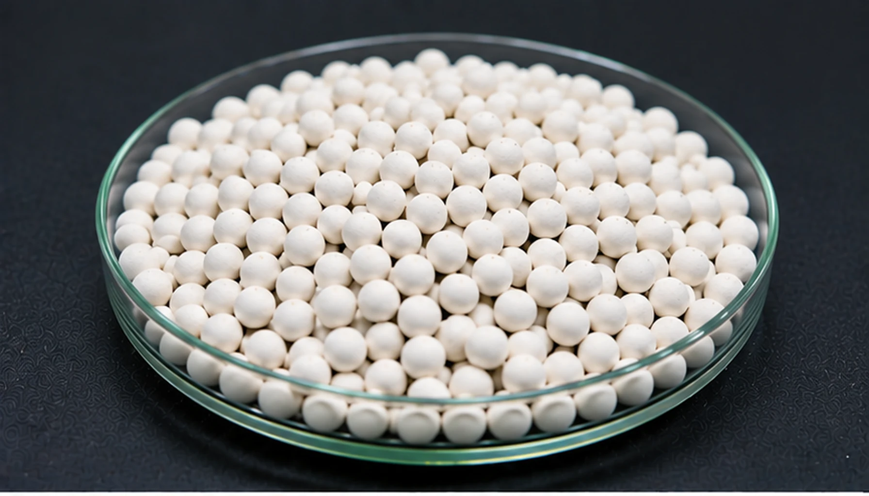 Activated alumina catalyst support beads for industrial catalyst carrier applications
