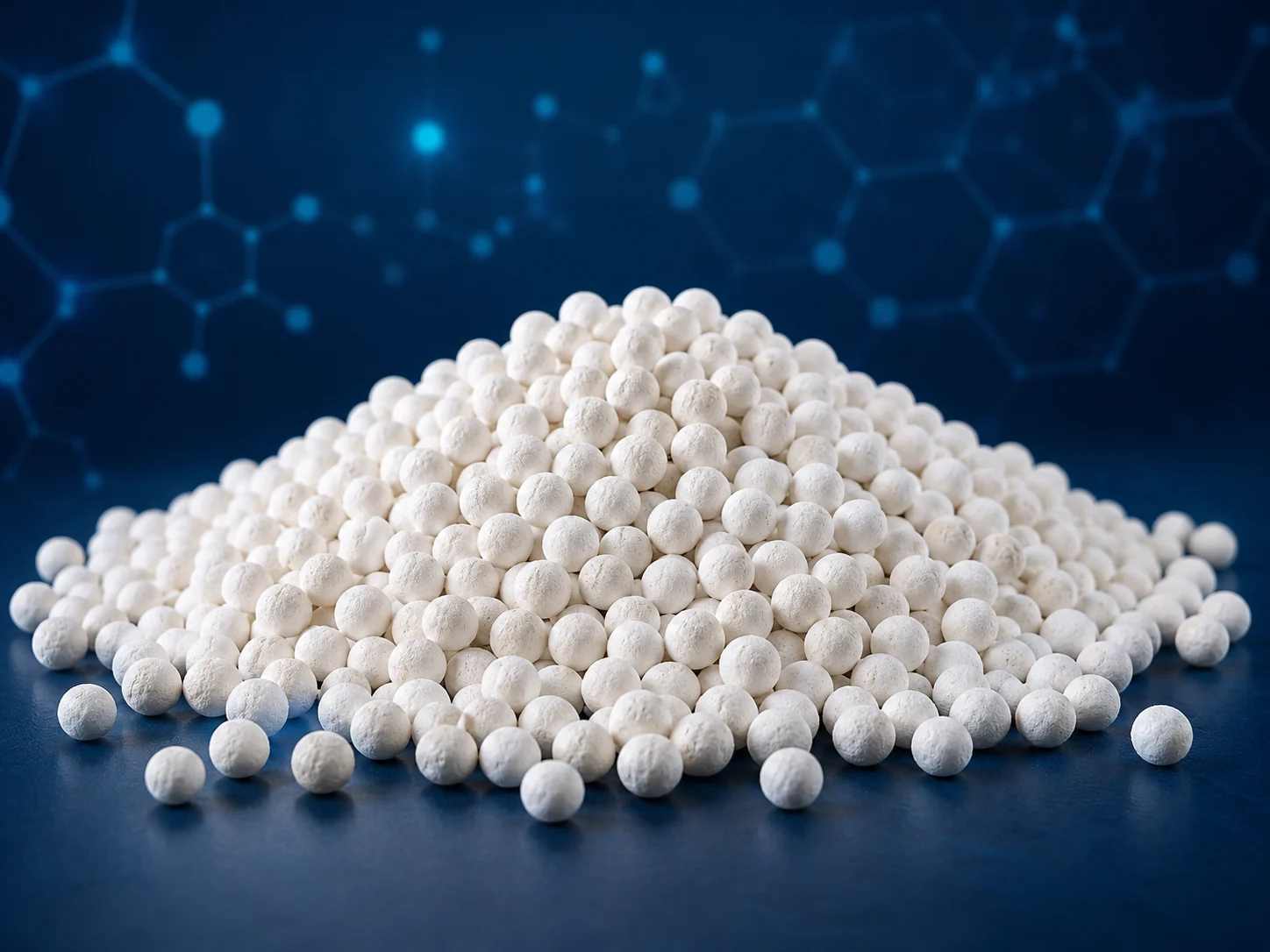 Activated alumina desiccant for air and gas drying