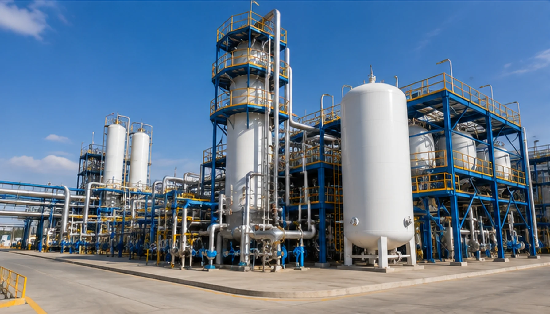 Air separation and gas purification system using molecular sieve adsorbents