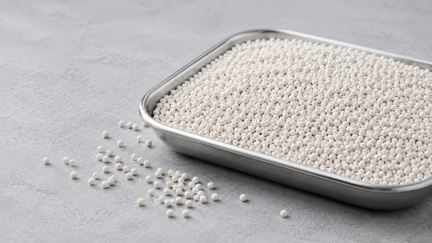 alumina ceramic catalyst carrier balls for industrial process applications