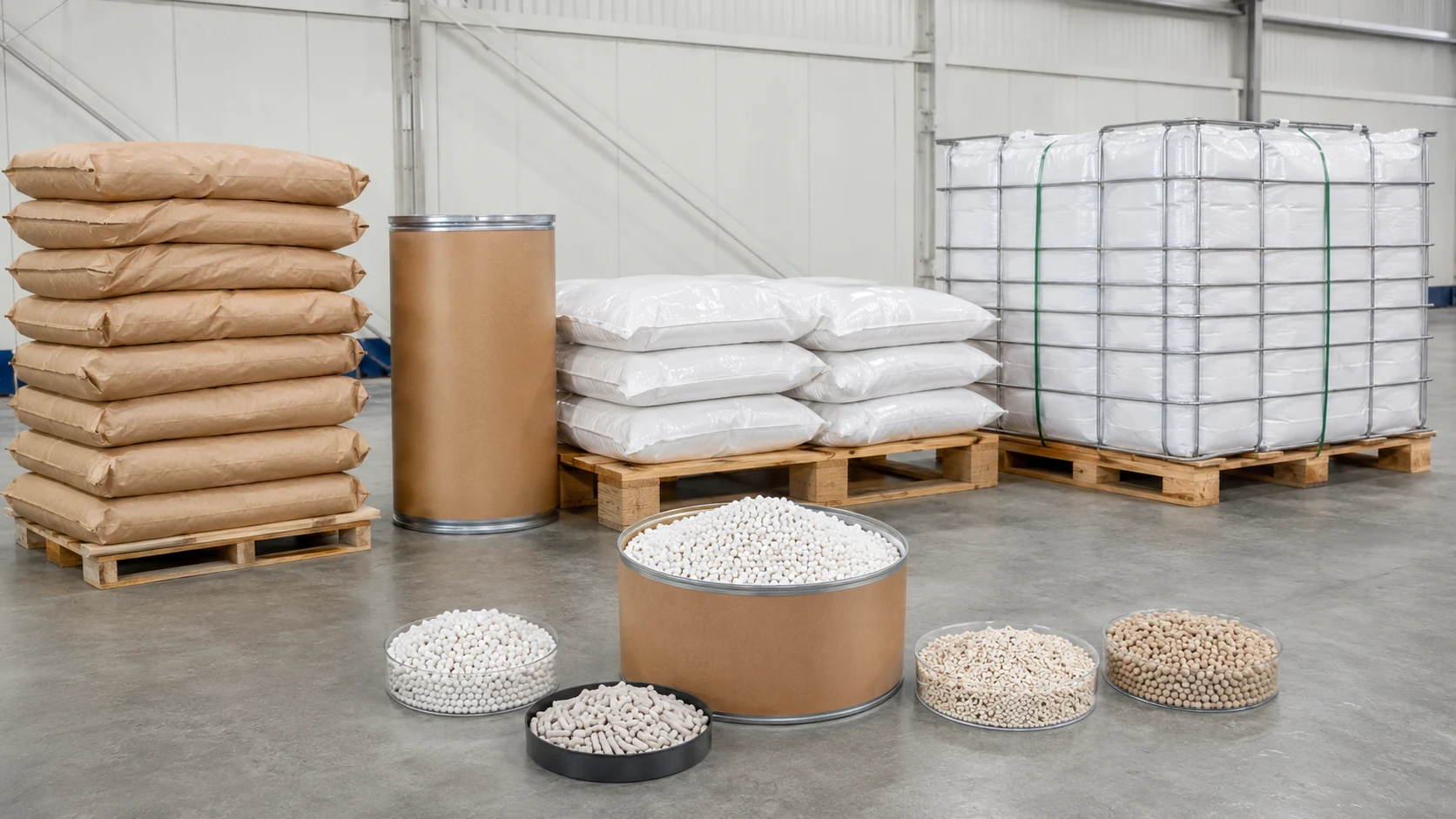 catalyst carrier materials packaging for industrial supply