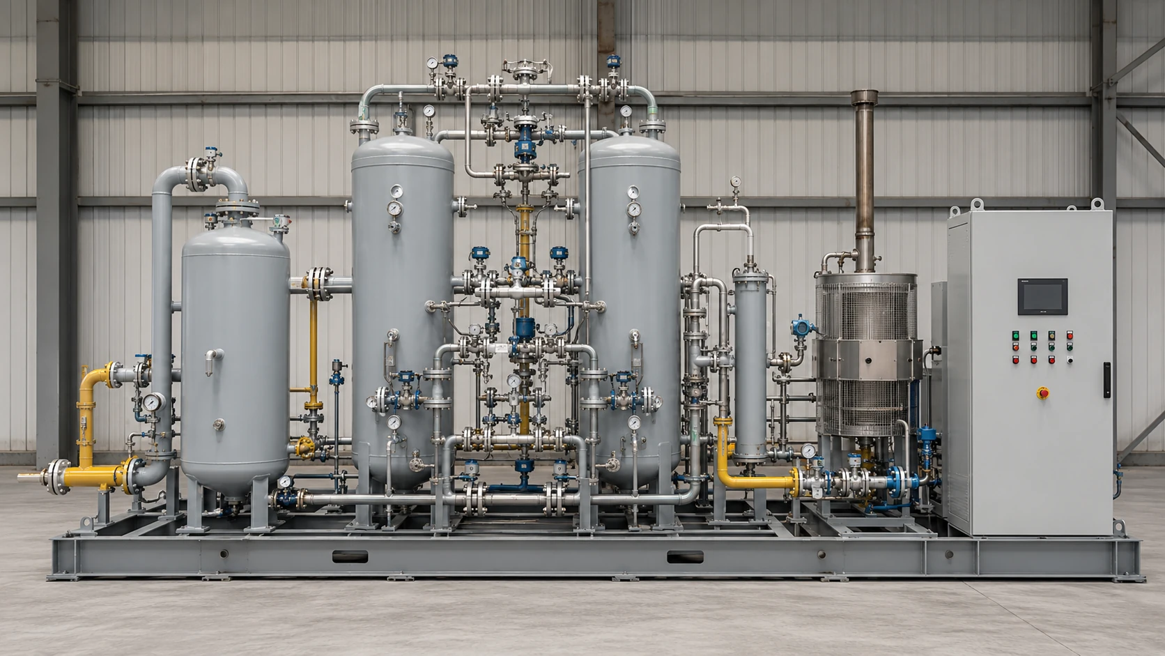 Natural gas dehydration adsorbents in a molecular sieve dryer system