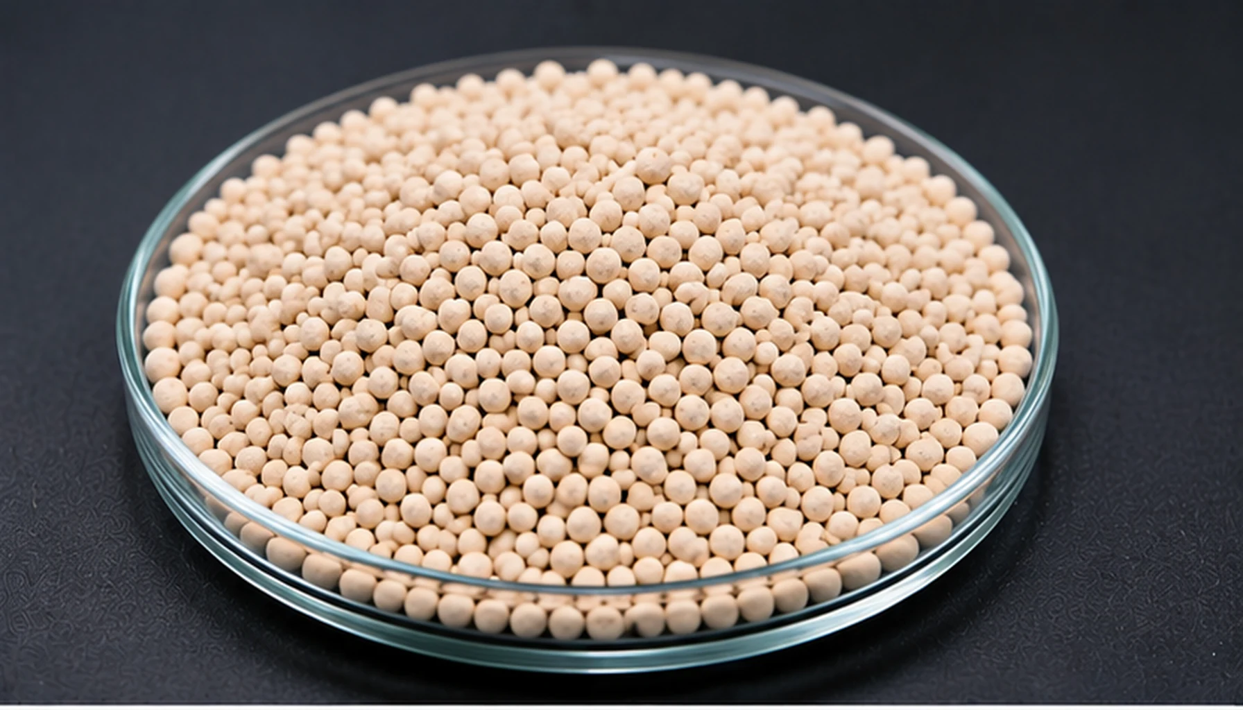 Refrigerant molecular sieve beads display for filter drier and HVAC moisture control